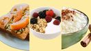 La tostada con tomate, el yogur con frutas y las gachas de avena son algunas de las opciones de desayuno saludable. 