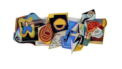 Juan Gris, el artista cubista, protagonista en el doodle de Google