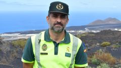 Jos Antonio Nieves. Teniente de la Guardia Civil y jefe de Trfico en La Palma