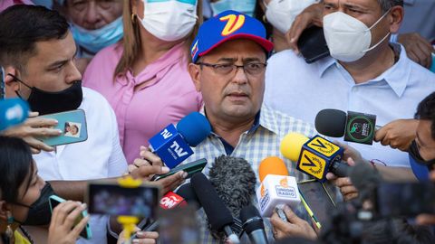 El gobernador electo de Barinas, Sergio Garrido