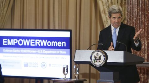 John Kerry, Secretario de Estado.