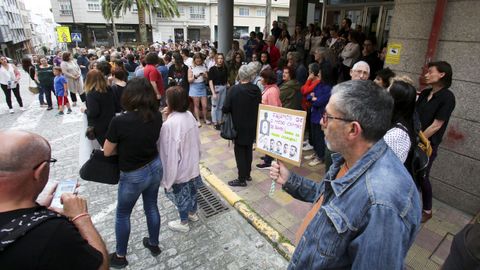 Concentracin en Ferrol contra la libertad provisional de La Manada