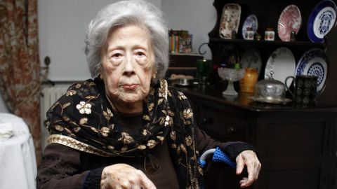 Julia Uceda en una fotografía tomada en el 2020.