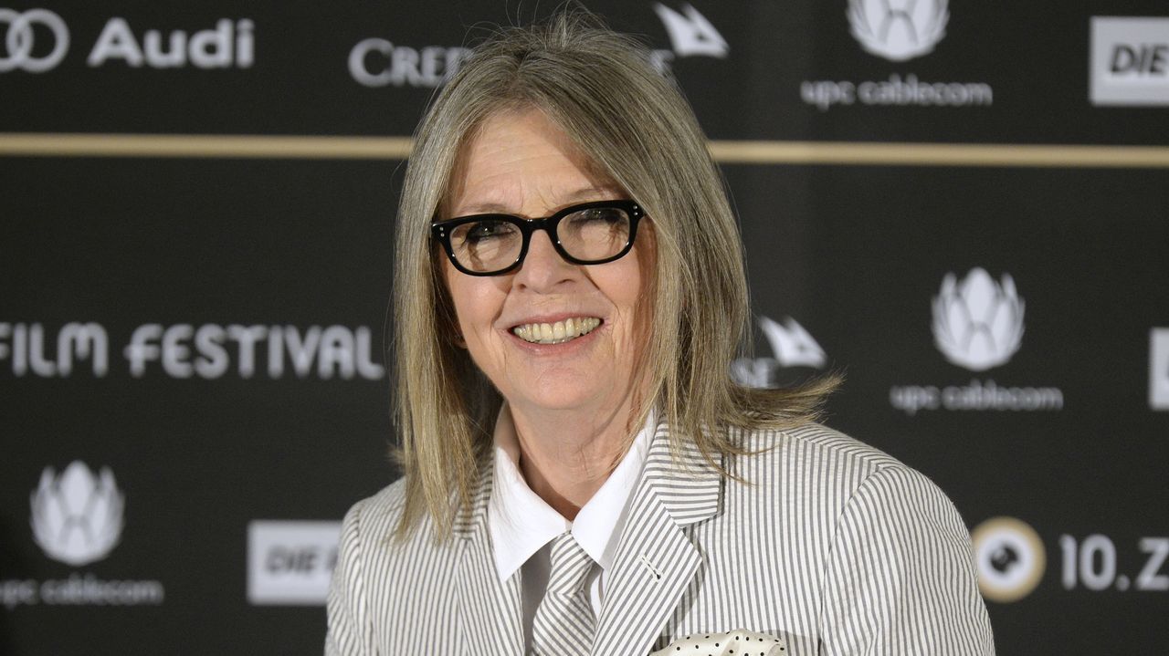 La actriz Diane Keaton, fallecida a los 79 a�os.