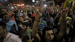 Cientos de personas participaron en una de las movilizaciones ms fuertes contra la represin durante el mandato del mandatario egipcio