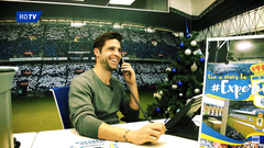 H�ctor Verd�s realizando su llamada navide�a