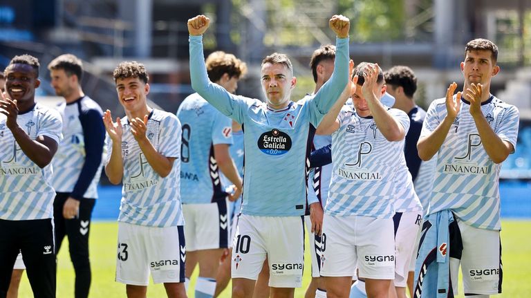 Una obra de arte de Iago Aspas con 38 años y 277 días