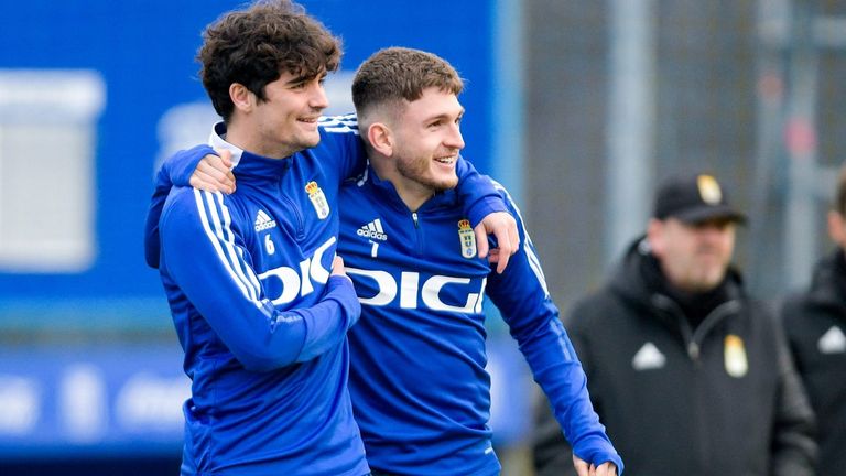 Javi Mier y Viti Rozada, en El Requexón
