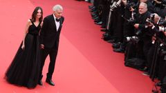 Harrison Ford y Calista Flockhart, estrellas en Cannes
