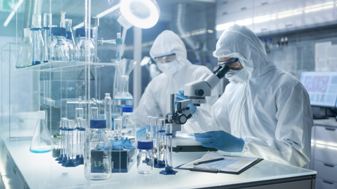 Una imagen de archivo de investigadores