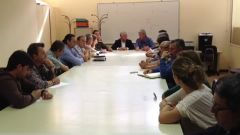 Reuni�n de Pachi V�zquez con el comit� de empresa de Alcoa