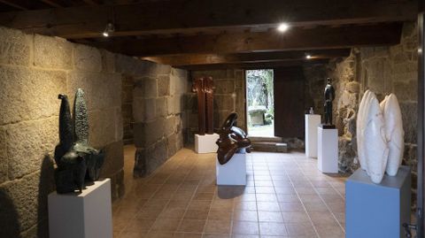 Casa taller de Xos Cid en Taboadela