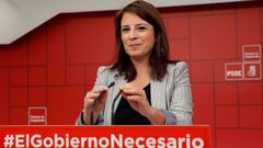 Adriana Lastra reiter lo que ya dijo Pedro Snchez hace tiempo, que sin Presupuestos la legislatura se acorta