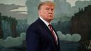 El presidente de Estados Unidos, Donald Trump, este mircoles, en la sala diplomtica de la Casa Blanca