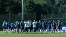 La plantilla del Real Oviedo, en El Requexn