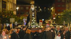 La Semana Santa arranca en Barbanza con las procesiones de la Virgen de los Dolores