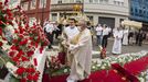 La procesión del Sacramento en las fiestas del San Xoán carballés, ¡en imágenes!