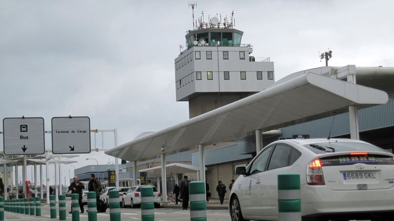 Foto de archivo del aeropuerto de Asturias