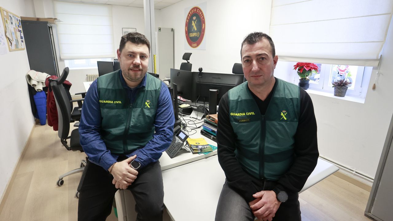 El campeonato gallego de taekuondo, en imgenes.Alejandro Garca y Juan Montes son dos de los agentes al frente del Equipo @ de la Guardia Civil de Lugo