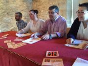 Un momento de la presentaci�n del proyecto �Non podo agardar�