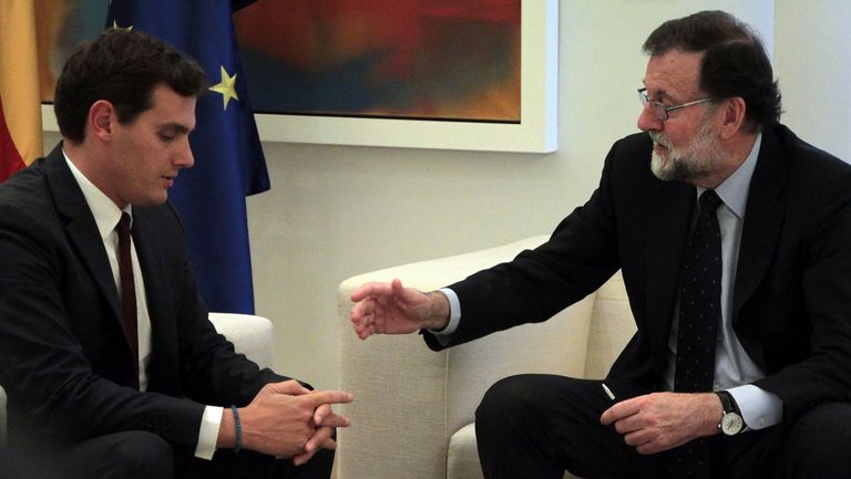 Imagen de la reunión entre ambos mandatarios del pasado día 2