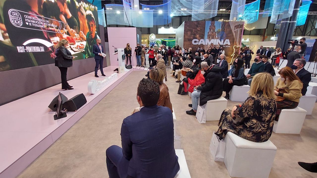 Presentacin del Concello de Pontevedra en Fitur 2022