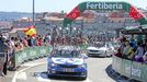 La Vuelta a España volverá hoy a atravesar el Ponte da Barca de Pontevedra