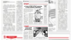 Una página de La Voz de Galicia publicada el 10 de febrero de 1999 contenía una entrevista con el alcalde José Ramos Ledo sobre la Festa do Caldo de Ósos