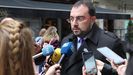El presidente del Principado de Asturias, Adrián Barbón