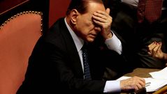 Repertorio gestual de Berlusconi durante el debate