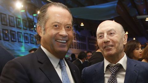 Juan Carlos Escotet, presidente de Abanca, Junto a Manuel Gmez-Franqueira, presidente y consejero delegado de Coren 