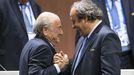Blatter y Platini, sancionados 8 años por la FIFA