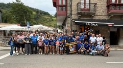 La Pea Azul Teverga celebra su octavo aniversario