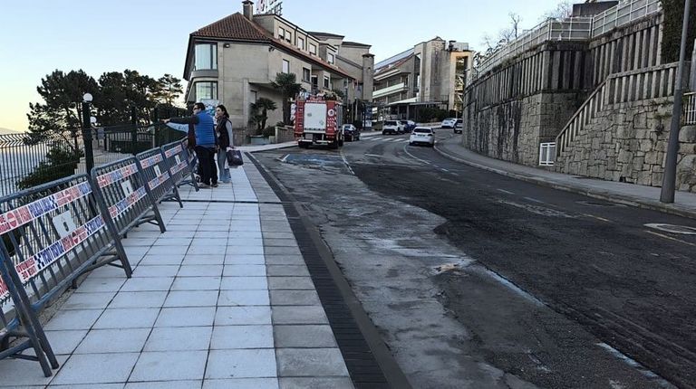 Reabre el tramo final del paseo de Silgar, en Sanxenxo