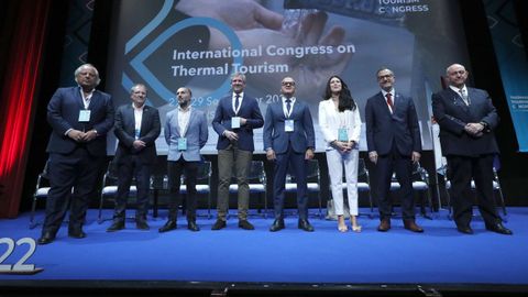 Acto inaugural del congreso internacional de termalismo de Ourense.