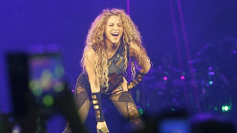 Shakira, en un concierto en el Coliseo de A Coruña