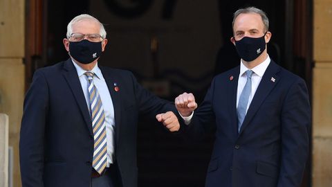Borrell y Raab coinciden desde el martes en la cumbre del G7 en Londres