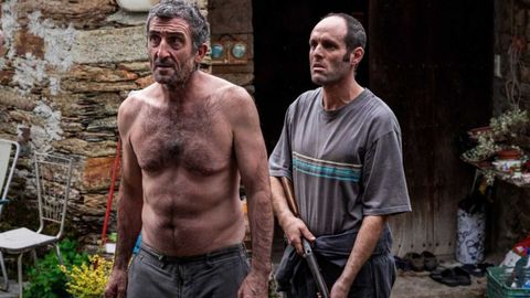 El gallego Luis Zahera es uno de los protagonistas de «As Bestas»
