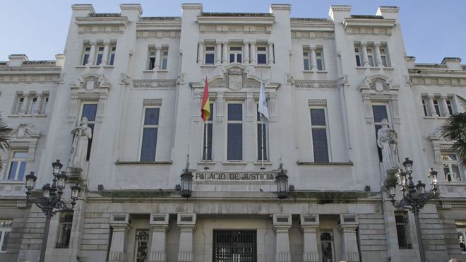 Sede del edificio del TSXG en A Coruña.