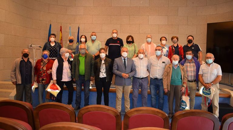 Recepción ás primeiras asociacións que participaron no «Coñece a túa provincia».