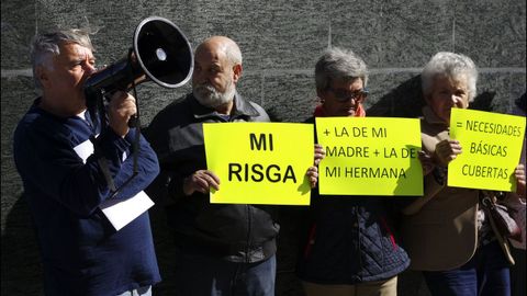 Imagen de archivo de una protesta en Vigo