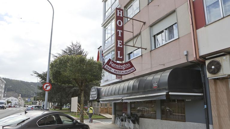 El hotel se encuentra en plena carretera de Castilla