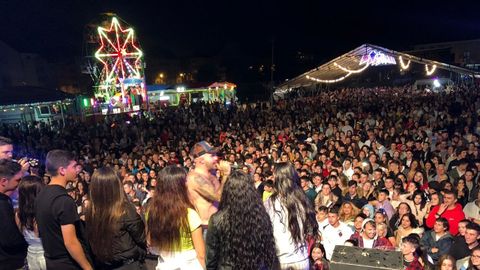 Kiko Rivera en las fiestas de San Xon de 2019
