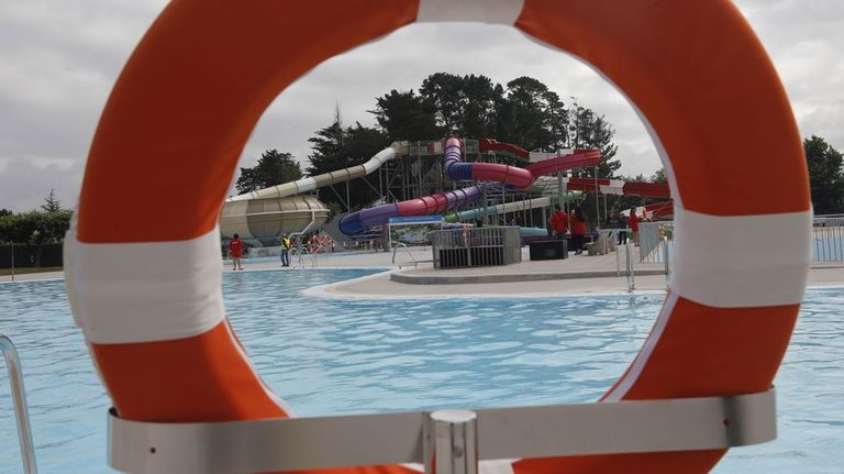 Esta semana abrió el parque acuático de Monterrei.