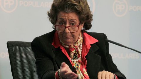 Este ao, Rita Barber se vio implicada en el caso de supuesto blanqueo de capitales en el PP valenciano. En marzo, compareci ante la prensa para insistir en que no hubo caja B durante su mandato.