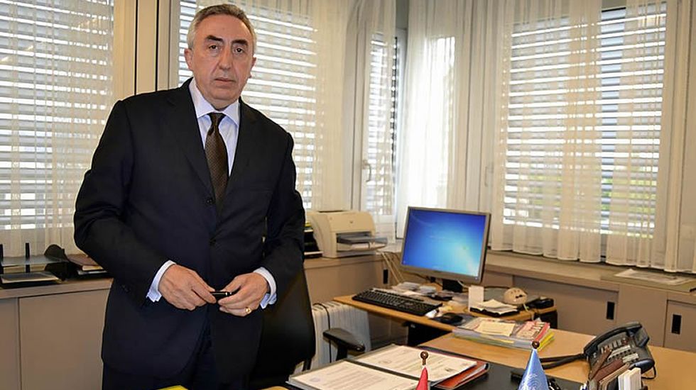 Martin Sheen, durante una visita a Santiago.
