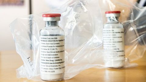 El medicamento sirve, originariamente, para tratar el ébola