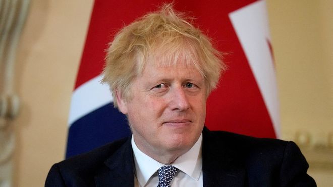 Boris Johnson, en Downing Street