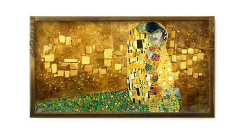 Gustav Klimt, homenajeado con El Beso en el doodle de Google por el 150 aniversario de su nacimiento