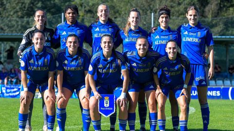 Once del Real Oviedo femenino ante el Tenerife B